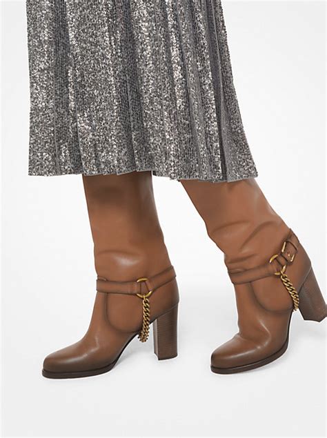 boots michael kors femme|michael kors burnished boots.